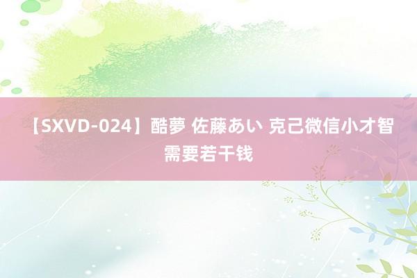 【SXVD-024】酷夢 佐藤あい 克己微信小才智需要若干钱